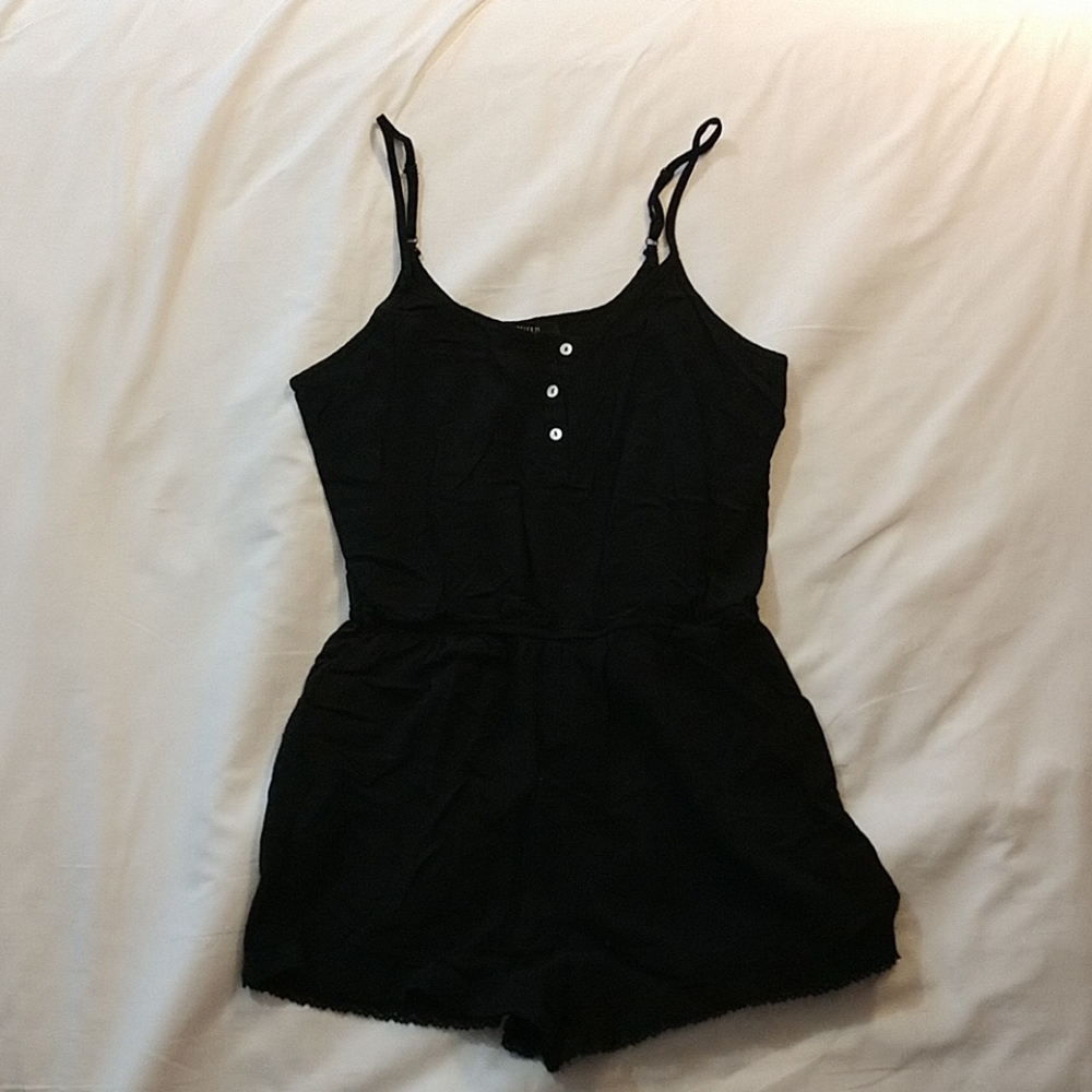 Forever 21 black romper